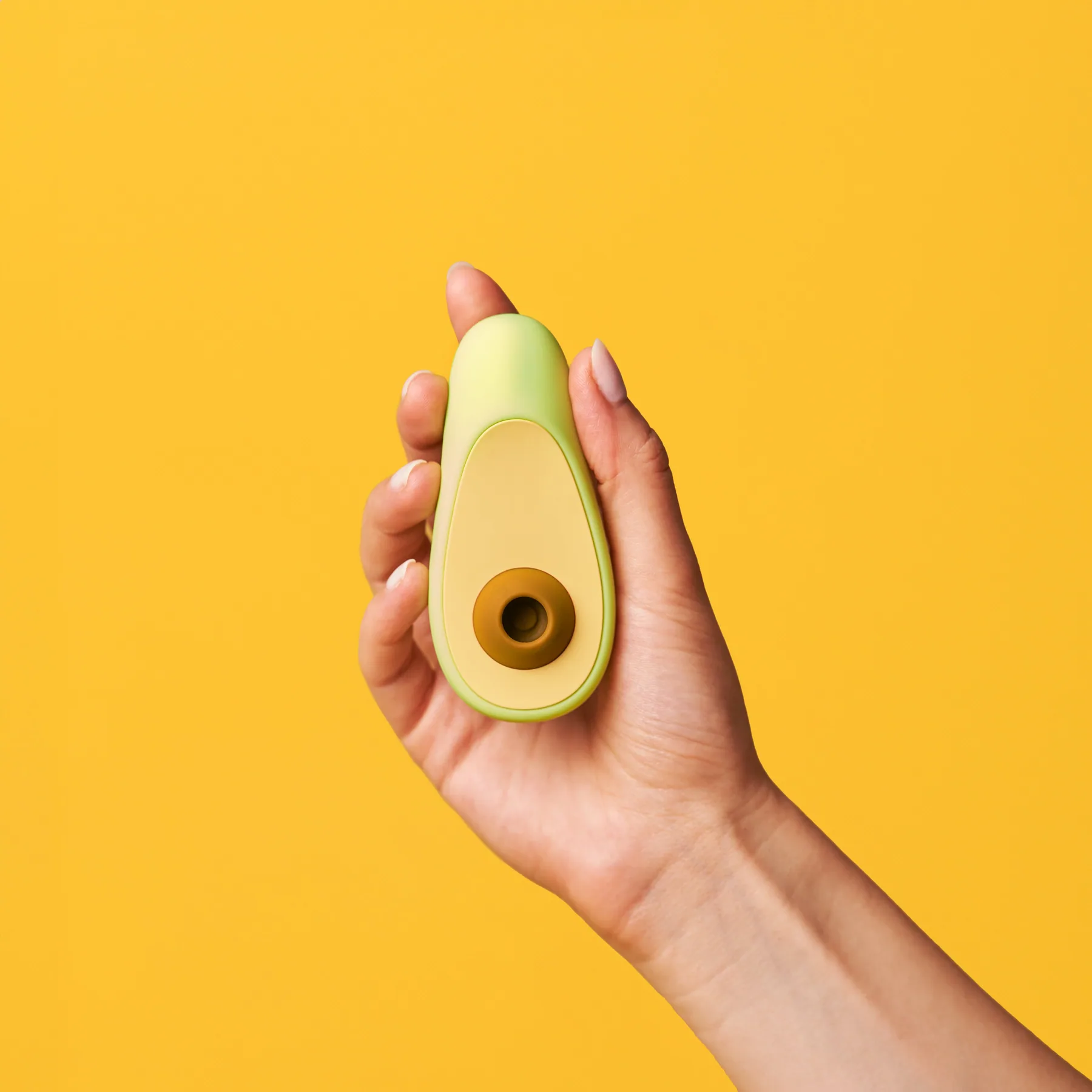 Avocado massager detail shot