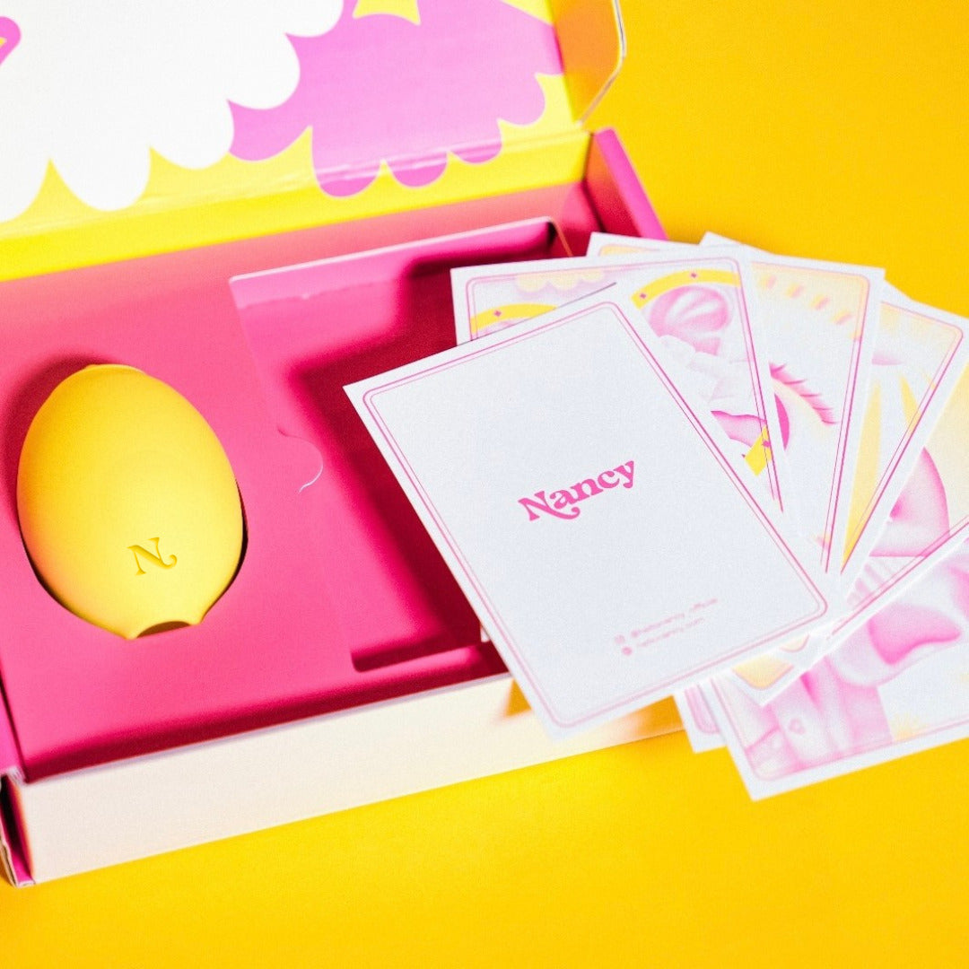 Lemon Clitoral Vibrator — com bolsa